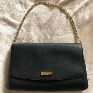 Kate Spade black leather purse